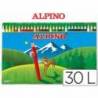 Lapices de Colores Alpino Hexagonales Caja 30 lapices largos
