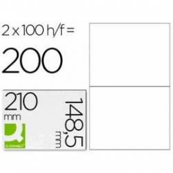 Etiquetas Adhesivas marca Q-Connect 210 x 148,5 mm