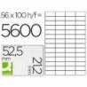 Etiquetas Adhesivas marca Q-Connect 52,5 x 21,2 mm