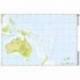 Mapa mudo de Oceania fisico