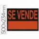Cartel "Se vende" 50 x 23 cm