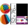 Papel seda marca Liderpapel negro paquete 25 hojas