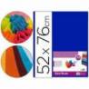 Papel seda marca Liderpapel azul oscuro paquete 25 hojas