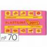 Plastilina Jovi color rosa pequeña 50 gr