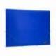 Carpeta lomo flexible con solapas Liderpapel Din A4 color azul translucido