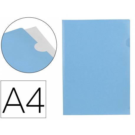 Tienda online con Dossier A4 con cierre de Velcro azul oscuro Liderpapel  (35992). DISOFIC