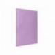 Carpeta escaparate Liderpapel DIN A4 poliporpileno con 20 fundas color violeta