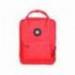 Mochila Escolar Antartik Rojo 30x11,5x39 cm