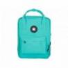 Mochila Escolar Antartik Menta 30x11,5x39 cm