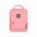 Mochila Escolar Antartik Coral 30x11,5x39 cm