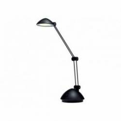 LAMPARA DE OFICINA ARCHIVO 2000 CON BRAZO DOBLE ARTICULADO REGULABLE EN ALTURA LED 3W COLOR NEGRO