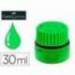 TINTA ROTULADOR FABER CASTELL TEXTLINER FLUORESCENTE 1549 CON SISTEMA CAPILAR COLOR VERDE FRASCO DE 30 ML