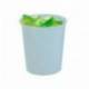 PAPELERA PLASTICO ARCHIVO 2000 ECOGREEN 100% RECICLADA 18 LITROS COLOR AZUL PASTEL