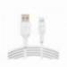 CABLE LIGHTNING BELKIN CAA001BT2MWH A USB-A BOOST CHARGE LONGITUD 2 M COLOR BLANCO