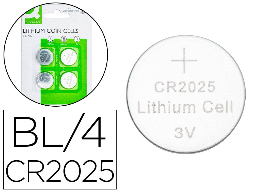 CR2025 / pila de botón de litio (3V)