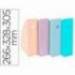 REVISTERO PLASTICO EXACOMPTA AQUAREL MAG-CUBE SET DE 4 UNIDADES COLORES PASTEL 266X328X305 MM