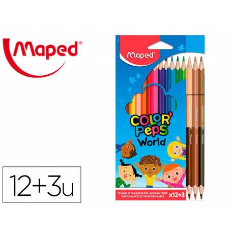 Lápices de Colores Maped Color Peps Star 72 piezas