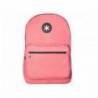 MOCHILA ANTARTIK CON ASA Y BOLSILLO FRONTAL CONCREMALLERA COLOR CORAL 320X140X430 MM