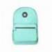MOCHILA ANTARTIK CON ASA Y BOLSILLO FRONTAL CON CREMALLERA COLOR VERDE MENTA 320X140X430 MM
