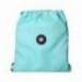 MOCHILA SACO PLANO ANTARTIK BOLSILLO INTERIOR CON CREMALLERA COLOR AZUL HIELO 350X400 MM