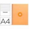 CUADERNO ESPIRAL LIDERPAPEL DIN A4 MICRO ANTARTIK RAYADO HORIZONTAL COLOR AMARILLO 80H