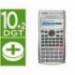 CALCULADORA CASIO FC-100V FINANCIERA 4 LINEAS 10+2 DIGITOS ALMACENAMIENTO FLASH CALCULO DE GANANCIAS CON TAPA