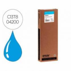 CARTUCHO INK-JET EPSON T8042 COLOR CIAN C13T804200