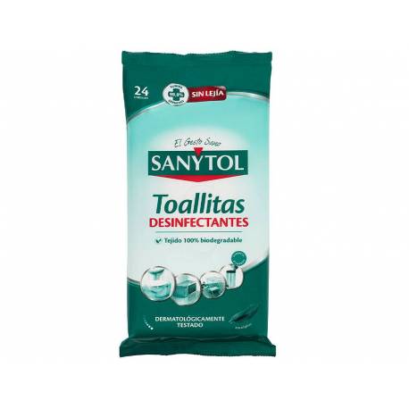 Toallitas desinfectantes Multiusos Sanytol x 72 u.