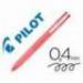 BOLIGRAFO PILOT SUPERGRIP G 4 COLORES RETRACTIL SUJECION DE CAUCHO TINTA BASE DE ACEITE CUERPO COLOR ROSA