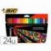 ROTULADOR BIC COLOR UP ESTUCHE DE 24 COLORES SURTIDOS