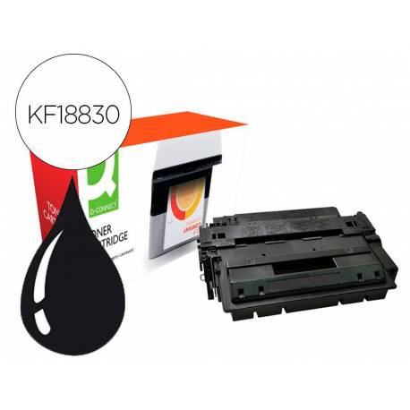 TONER COMPATIBLE Q-CONNECT CANON C724-HY I-SENSYS LBP 6750 / 6780 ALTO RENDIMIENTO NEGRO 12500 PAGINAS