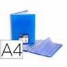 Carpeta Carchivo Archivex Star Escaparate con 40 fundas Espiral Din A4 Azul