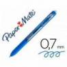 Boligrafo Paper Mate Inkjoy Retractil Gel 0,7 mm Color Azul