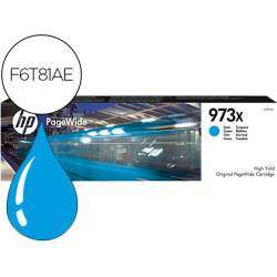 Toner HP 973X PageWide cian F6T82AE 7000 paginas