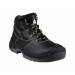 BOTAS DELTAPLUS DE SEGURIDAD PIEL CRUPON PIGMENTADA SUELA PU BI-DENSIDAD COLOR NEGRO TALLA 36