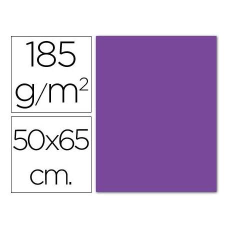 Cartulina Guarro violeta 500 x 650 mm de 185 g/m2