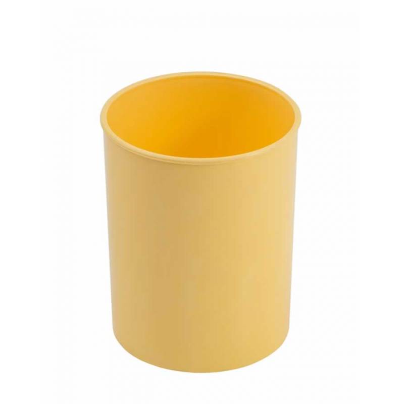 Cubilete Portalapices Faibo Plastico Color Amarillo Pastel 78 Mm 164590 4754