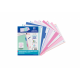 SEPARADORES DE PLASTICO OXFORD POLIPROPILENO 500 MC COLORES PASTEL JUEGO DE 5 SEPARADORES