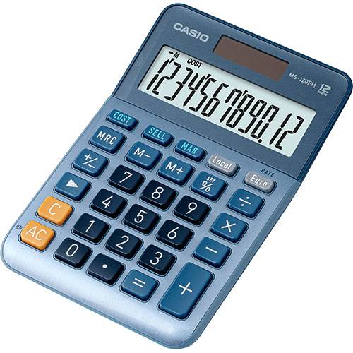 Calculadora casio azul hot sale