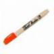 Rotulador artline supreme brush epfs pintura base de agua punta tipo pincel trazo fino naranja oscuro