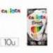 ROTULADOR CARIOCA SUPER BRUSH CAJA DE 10 UNIDADES COLORES SURTIDOS