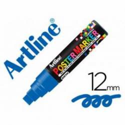 Rotulador Artline Poster Marker EPP-12 Punta Redonda Trazo 12mm Color Azul