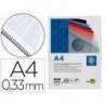 Tapa de Encuadernacion Polipropileno Liderpapel DIN A4 Transparente 0.33mm pack 150 uds