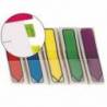 Banderitas separadoras flechas. Dispensador 100 banderitas de colores brillantes