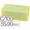 Tarjeta de visita liderpapel 90x55mm blanca 250g/m2 caja de 100