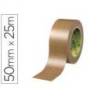CINTA ADHESIVA TESA ECO PAPEL ULTRAFUERTE COLOR KRAFT 25 MT X 50 MM PARA EMBALAJE