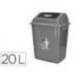Papelera Q-Connect plastico de 20 litros