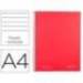 CUADERNO ESPIRAL NAVIGATOR A4 MICRO TAPA FORRADA 80H 80GR HORIZONTAL 1 BANCA COLOR ROJO