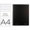 CUADERNO ESPIRAL NAVIGATOR A4 MICRO TAPA FORRADA 80H 80GR HORIZONTAL 1 BANDA COLOR NEGRO