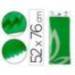 Papel seda marca Liderpapel verde paquete 5 hojas